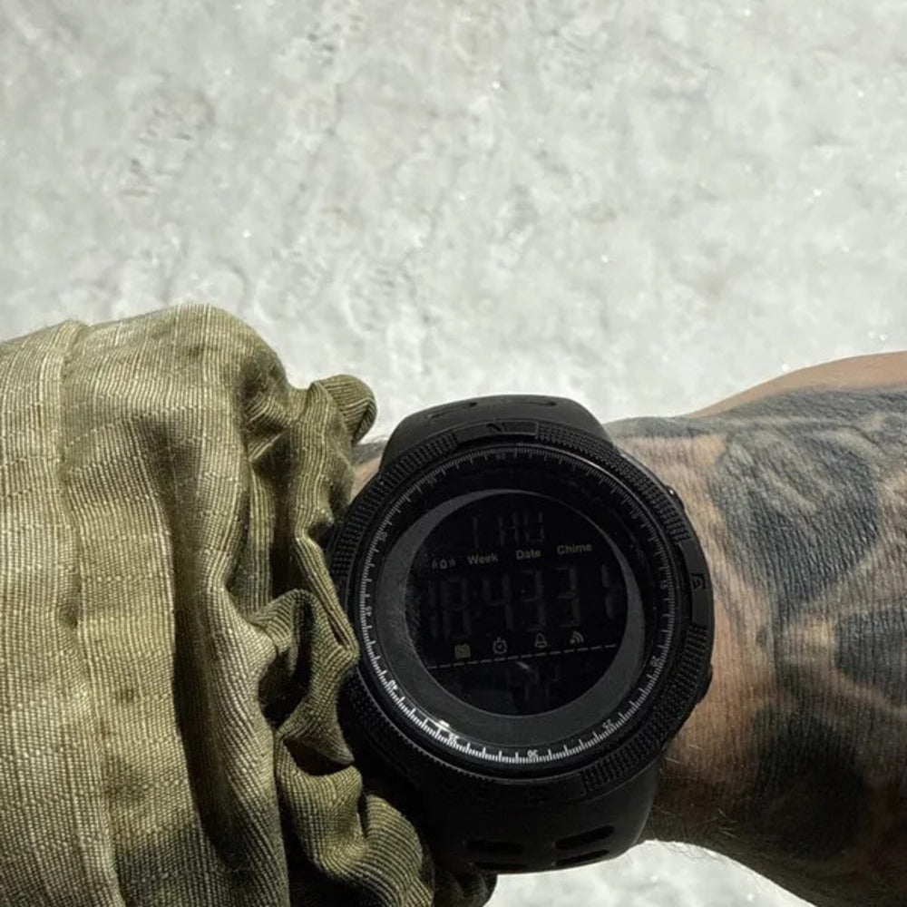 Reloj Deportivo Digital Masculino Skmei 1251 con Cronómetro, Cuenta Regresiva, Doble Horario y Alta Resistencia a Impactos